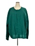 Cherokee Green Long Sleeve Blouse Size 4X - photo 1