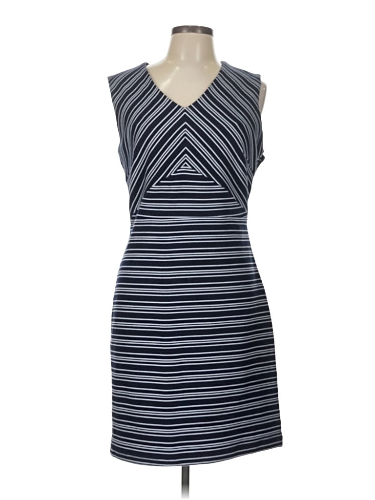 Pre-owned Sharagano Casual Dress In Gray