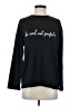 Shein Black Long Sleeve T-Shirt Size 4 - photo 1