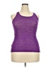 lucy 100% Polyester Purple Active Tank Size XXL (estimated) - photo 1