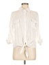 Unbranded 100% Lyocell Ivory Long Sleeve Blouse Size M - photo 1