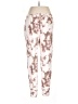 Alfani Floral Pink Casual Pants Size L - photo 2