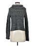 Mossimo 100% Acrylic Metallic Gray Turtleneck Sweater Size XS - photo 1