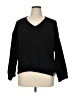 Unbranded 100% Polyester Solid Black Pullover Sweater Size XL - photo 1