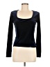 MNG Black Long Sleeve Top Size M - photo 1