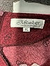Assorted Brands Tweed Burgundy Cocktail Dress Size XL - photo 7