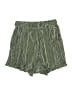 Unbranded 100% Polyester Stripes Green Shorts Size M - photo 2