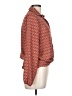 Liberty Love 100% Polyester Print Red Long Sleeve Blouse Size L - photo 4
