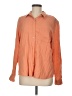 Universal Thread Orange Long Sleeve Button-Down Shirt Size M - photo 1
