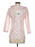 Devon Baer 100% Silk Pink 3/4 Sleeve Silk Top Size XS - photo 2