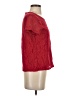 Covington 100% Polyester Red Short Sleeve Top Size S (petite) - photo 4