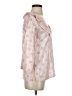 Devon Baer 100% Silk Pink 3/4 Sleeve Silk Top Size XS - photo 4