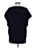 Banana Republic 100% Merino Blue Short Sleeve Top Size XS - photo 2