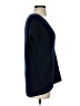 Banana Republic 100% Merino Blue Short Sleeve Top Size XS - photo 4