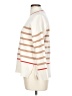 Tahari Stripes Ivory Turtleneck Sweater Size L - photo 5