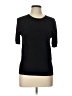 Zara Black Short Sleeve Turtleneck Size L - photo 1