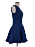 Maje 100% Viscose Blue Cocktail Dress Size Sm (1) - photo 4