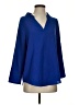 Unbranded 100% Polyester Blue 3/4 Sleeve Blouse Size S - photo 1