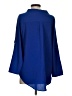Unbranded 100% Polyester Blue 3/4 Sleeve Blouse Size S - photo 2