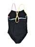 Old Navy Graphic Black One Piece Swimsuit Size M - photo 2