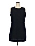 Maison Jules 100% Polyester Solid Black Cocktail Dress Size XL - photo 1