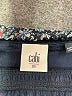 CAbi 100% Polyester Paisley Blue Casual Skirt Size XS - photo 4