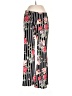 Lilian Floral Black Casual Pants Size L (estimated) - photo 1