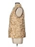 Weekends by Chico's 100% Polyester Gold Vest Size Lg (2) - photo 5