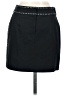 Express Solid Black Casual Skirt Size 1 - 2 - photo 2