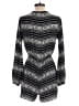 Charlotte Russe Chevron-herringbone Black Gray Romper Size S - photo 2