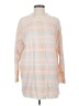 Lou & Grey Plaid Orange Pullover Sweater Size S - photo 1
