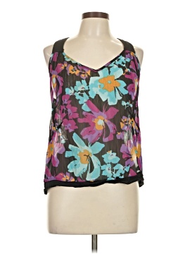 Planet Gold Sleeveless Blouse