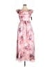 Alex Evenings 100% Polyester Floral Pink Casual Dress Size 14 - photo 1