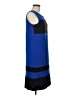 NY Collection Color Block Blue Casual Dress Size M - photo 4