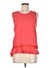 J.Crew Orange Sleeveless T-Shirt Size M - photo 1