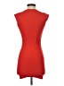 Zara Solid Red Cocktail Dress Size XS - photo 2