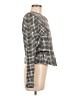 L'Agence 100% Polyester Houndstooth Ivory Jacket Size XL (4) - photo 4