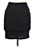 Forever 21 Solid Black Casual Skirt Size L - photo 1