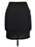 Forever 21 Solid Black Casual Skirt Size L - photo 2