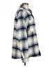 Zara Plaid Blue Fleece Size L - photo 4
