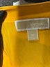 MICHAEL Michael Kors 100% Polyester Yellow Sleeveless Blouse Size M - photo 6