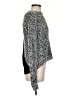 Lapis Tweed Silver Turtleneck Sweater Size S - photo 4