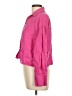Zara Pink 3/4 Sleeve Button-Down Shirt Size L - photo 5