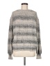 a.n.a. A New Approach 100% Acrylic Tweed Gray Pullover Sweater Size M - photo 1