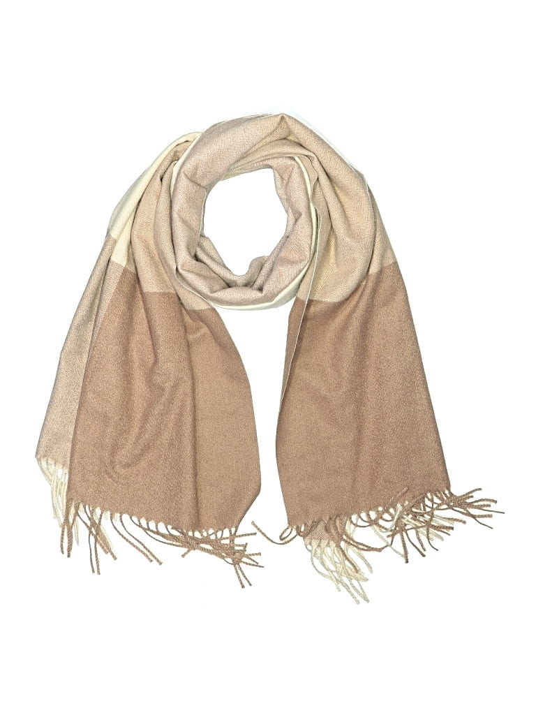 Pre-owned Unbranded Scarf In Tan