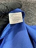 Parker 100% Silk Color Block Blue Casual Dress Size XS - photo 9