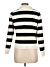 T Tahari Stripes Ivory Black Pullover Sweater Size L - photo 2