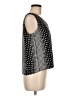 PREMISE 100% Polyester Black Sleeveless Blouse Size M - photo 4
