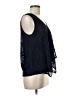 Green Envelope Blue Sleeveless Blouse Size M - photo 4