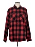 Tommy Hilfiger Plaid Red Long Sleeve Button-Down Shirt Size M - photo 1